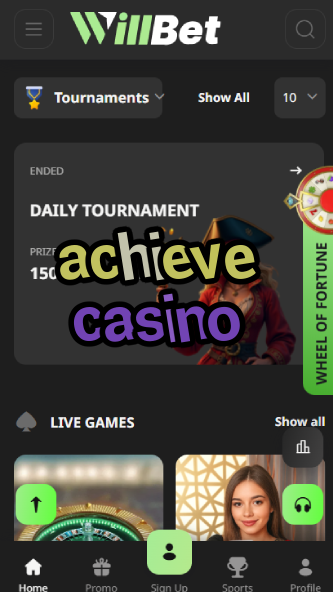 Achieve Casino - Reach Your Winning Goals-www.bdqngd.com