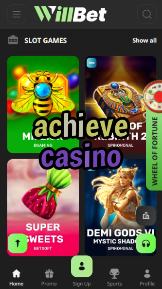 Achieve Casino - Reach Your Winning Goals-www.bdqngd.com